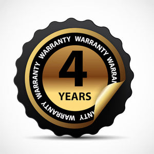 4 Year Warranty
